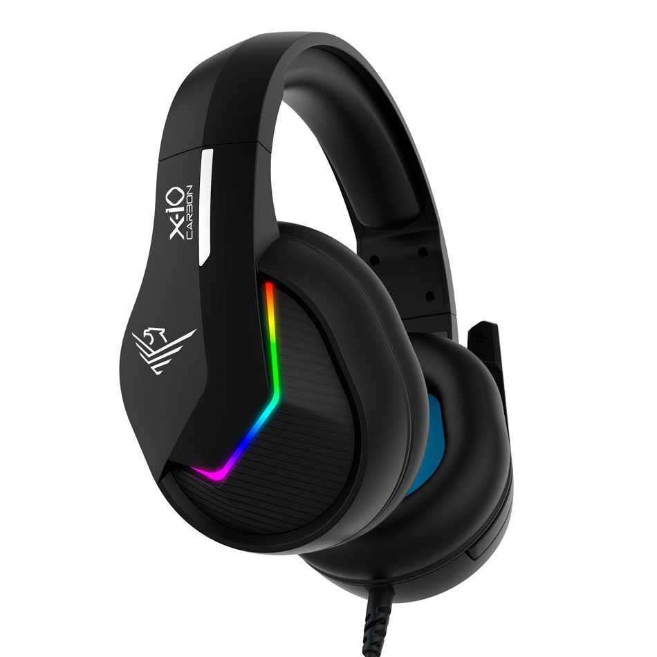 Auriculares gaming phoenix x - io negros multiplataforma con cable jack y adaptador - Imagen 4