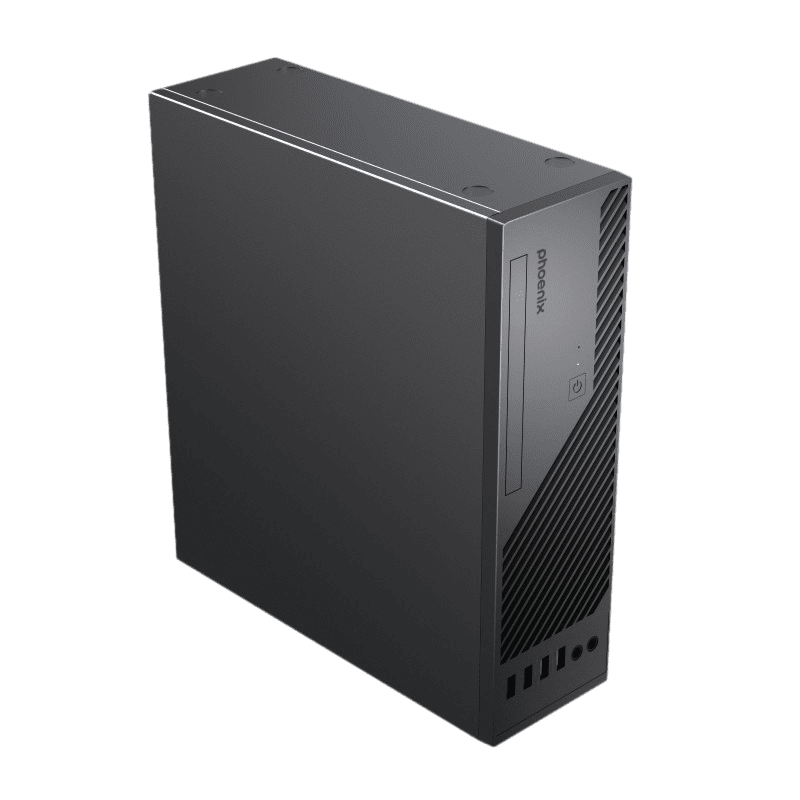 Caja ordenador phoenix lite - s3 micro atx formato ultra slim de 8 litros usb 3.0 fuente 200w incluida - Imagen 4