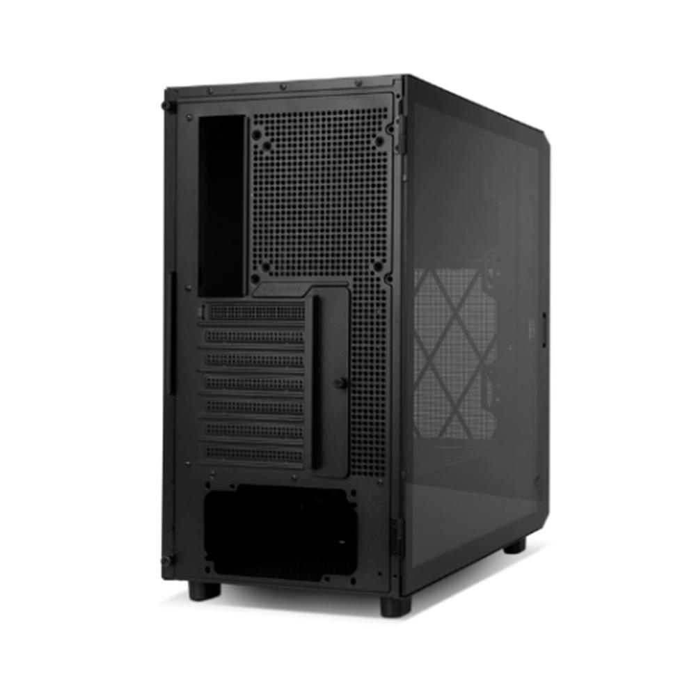 Caja ordenador gaming nox hummer bios atx lcd 8 pulgadas cristal templado negra - Imagen 5
