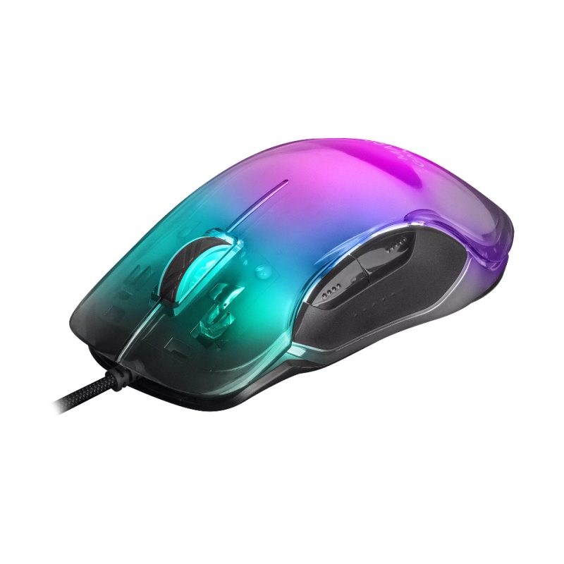 Mouse raton mars gaming mmglow optico usb 7 botones 12800ppp rgb - Imagen 3