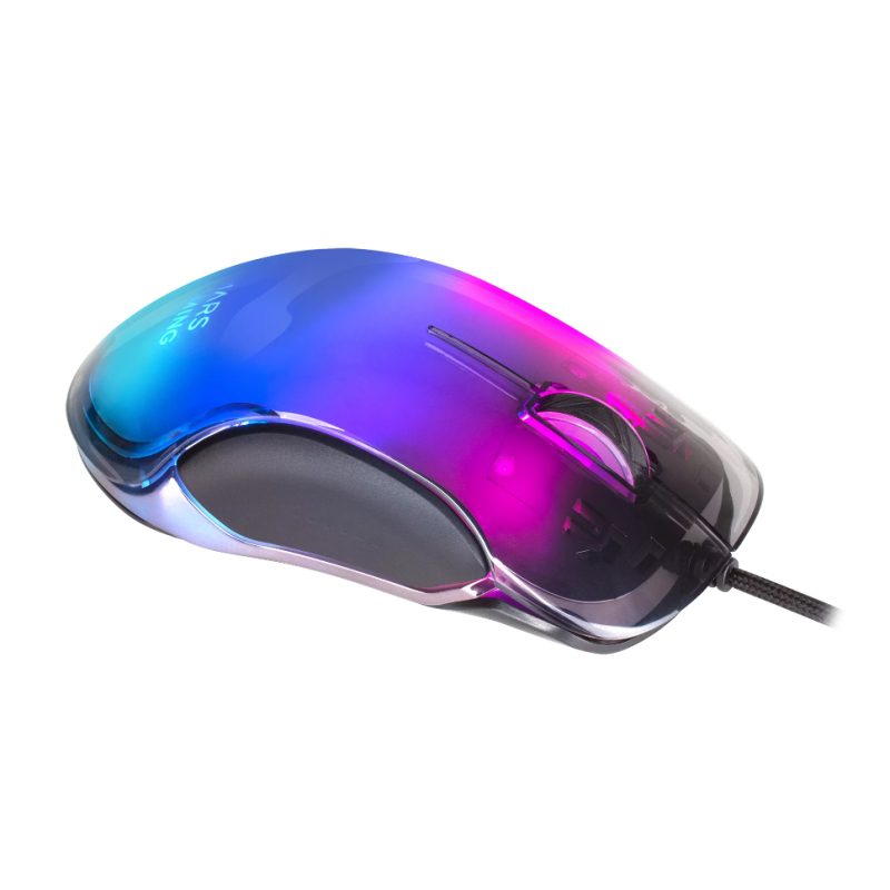 Mouse raton mars gaming mmglow optico usb 7 botones 12800ppp rgb - Imagen 4