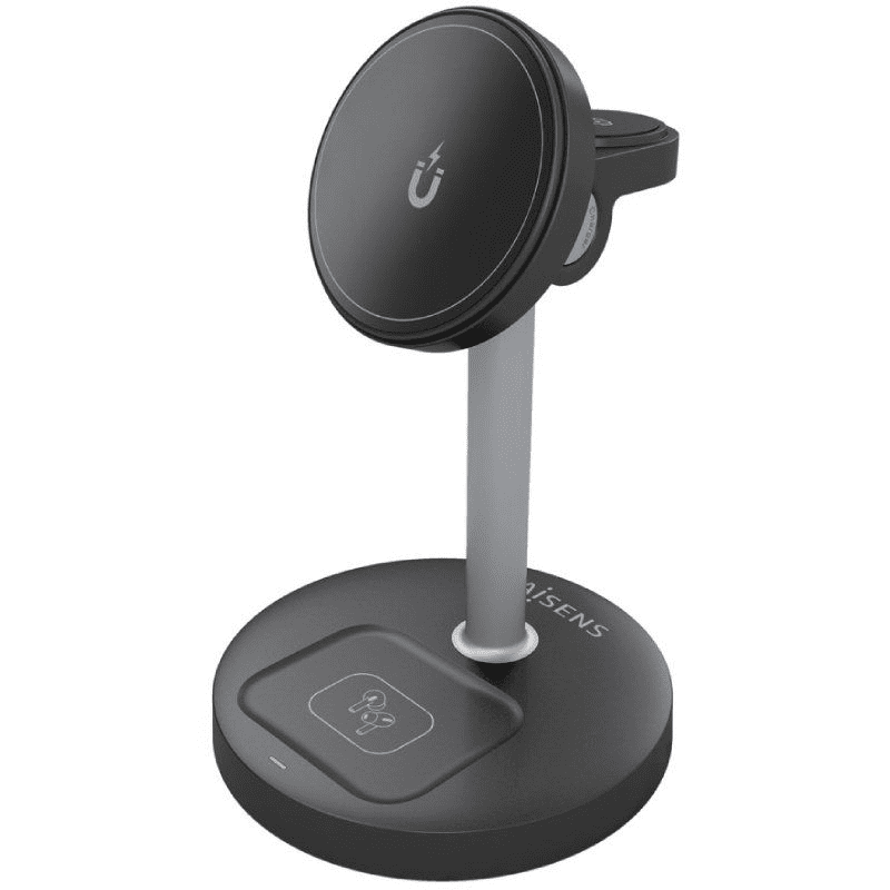 Base de carga Inalámbrica Aisens ASCH-15W3WC066-BK/ 15W/ Negro 8435739903537 ASCH-15W3WC066-BK AIS-CAR ASCH-15W3WC066-BK