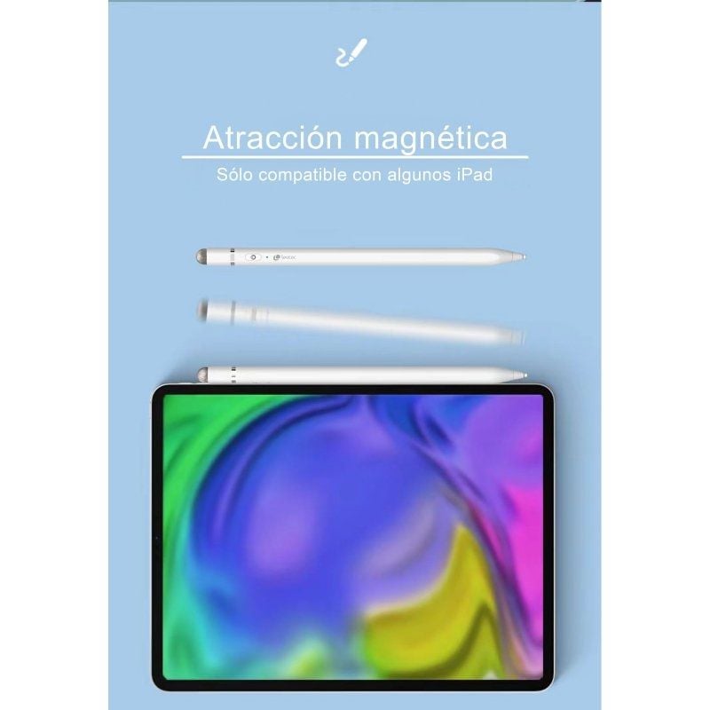 Lápiz Electrónico Leotec LESTP04W Stylus ePen Plus para Android, Apple y Windows/ Blanco - Imagen 3