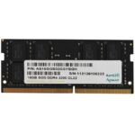 Memoria RAM Apacer ES.16G21.GSH 16GB/ DDR4/ 3200MHz/ 1.2V/ CL22/ SODIMM 807486506657 ES.16G21.GSH APA-16GB ES 16G21 GSH