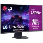 Monitor Gaming Curvo LG UltraGear 32GS60QC-B 31.5"/ QHD/ 1ms/ 180Hz/ VA/ Negro 8806096090657 32GS60QC-B LG-M 32GS60QC-B