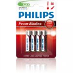 Pack de 4 Pilas AAA Philips LR03P4B/10/ 1.5V/ Alcalinas 8712581549824 LR03P4B/10 PHP-LR03P4B