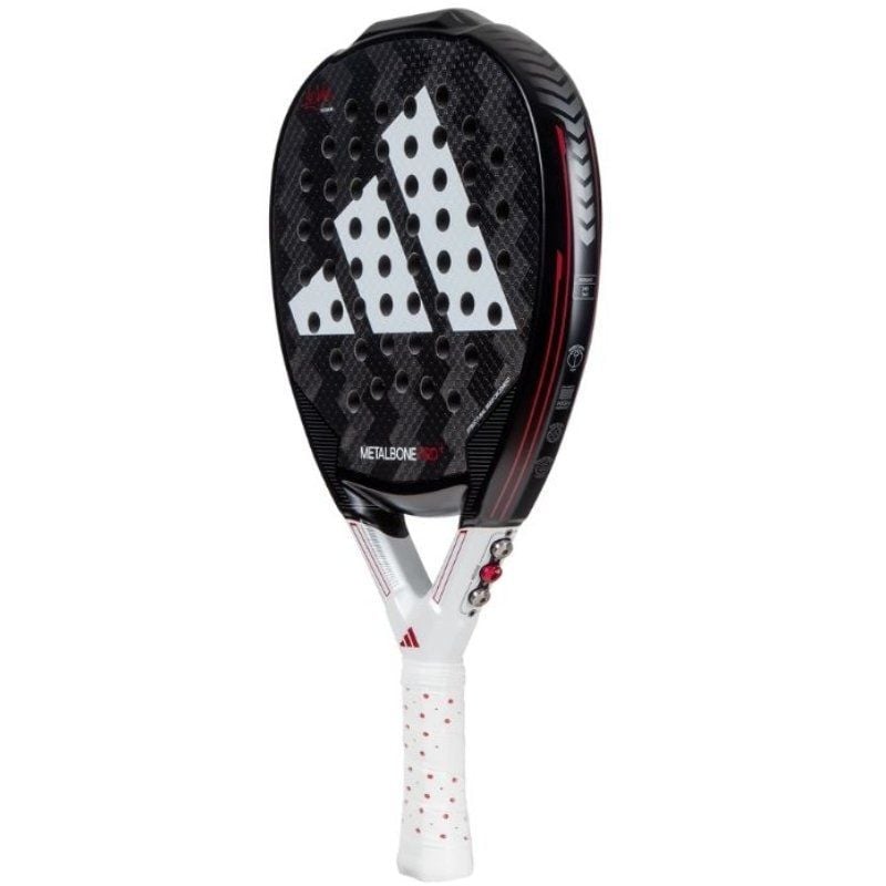 Pala de Pádel Adidas Metalbone HRD+ 2024 (Ale Galan)/ Negra y Blanca - Imagen 2