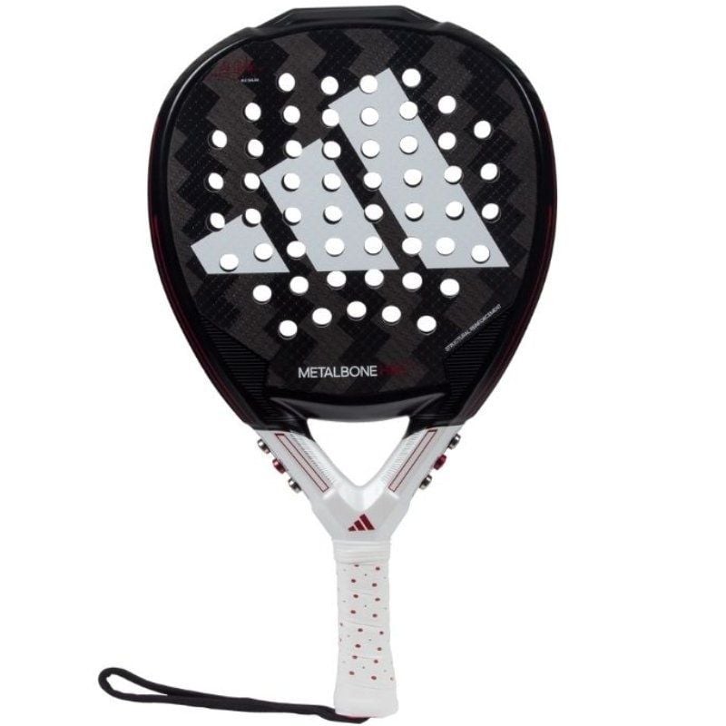 Pala de Pádel Adidas Metalbone HRD+ 2024 (Ale Galan)/ Negra y Blanca 8436548248888 METAL HRD+ 24 ADI-PALA PAD METAL HRDP 24