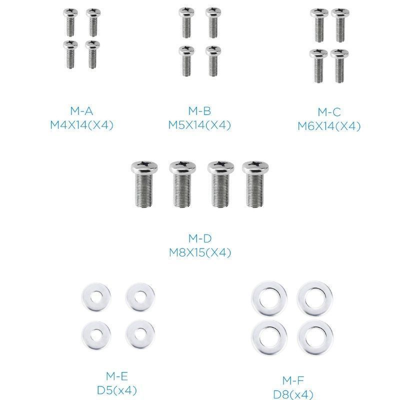 Soporte de Pared Fijo/ Inclinable TooQ LP1081T-B para TV de 37-80"/ hasta 45kg - Imagen 5