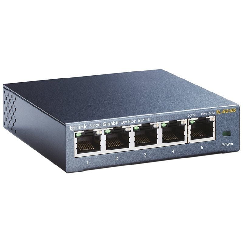 Switch TP-Link TL-SG105 5 Puertos/ RJ-45 10/100/1000 - Imagen 2
