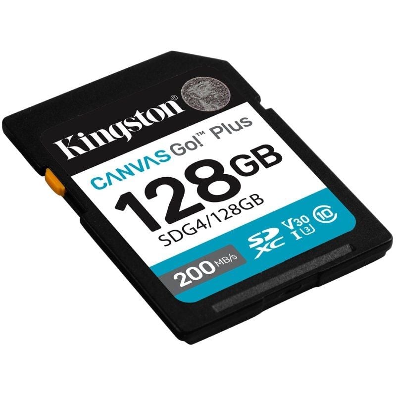 Tarjeta de Memoria Kingston CANVAS Go! Plus 128GB SD XC/ Clase 10/ 200MBs - Imagen 2