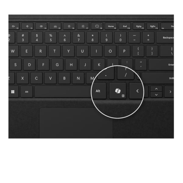 Teclado microsoft surface pro 12 pulgadas gris - Imagen 3