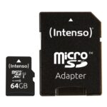 4034303019861 | P/N: 3423490 | Cod. Artículo: DSP0000008023 Tarjeta memoria micro sd intenso 64gb uhs - i cl10 + adaptador sd