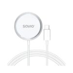 5901986049548 CARGADOR QI SAVIO 15W LA-11 LA-11 A0058212 savio Accesorios Telefonía LA-11