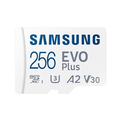 8806095420127 | P/N: MB-MC256SA/EU | Cod. Artículo: DSP0000026165 Tarjeta memoria micro sd samsung microsdhc evo plus new 256gb clase 10