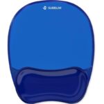 Alfombrilla Ergonómica Subblim Ergo Cristal Flex MousePad/ Azul Oscuro 8436586743352 SUBMP-04E070 SUB-ALF ERGO C FLEX MOUPD BL
