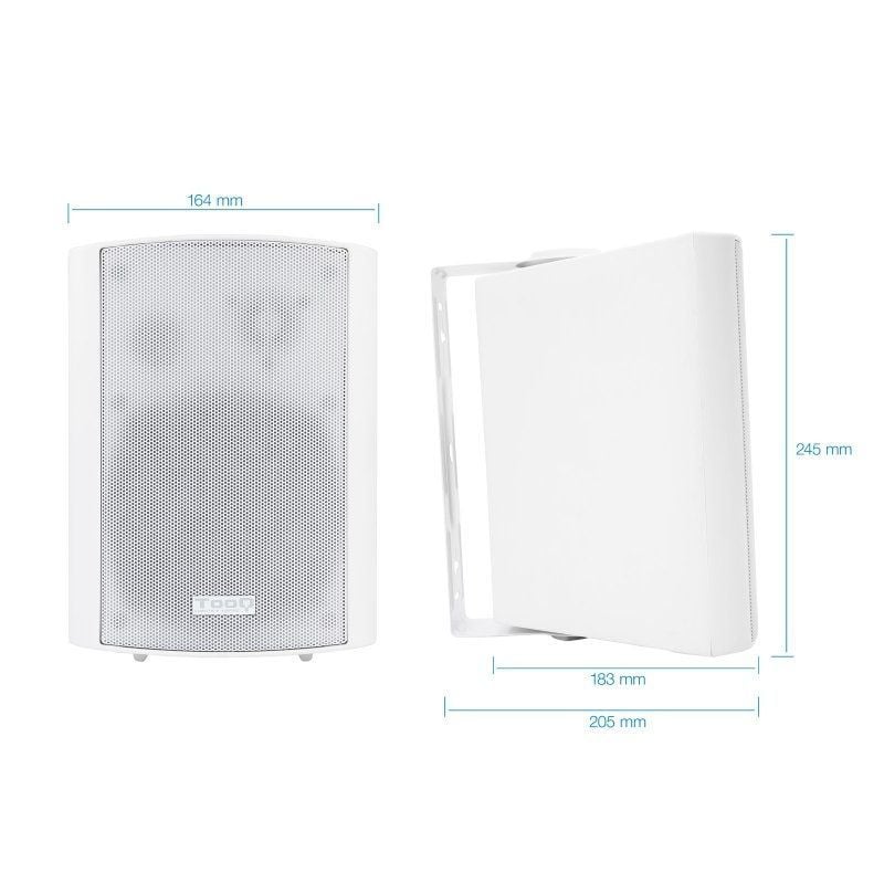 Altavoces Autoamplificados TooQ TQOWS-01W/ 60W/ 2.0/ Blancos - Imagen 3