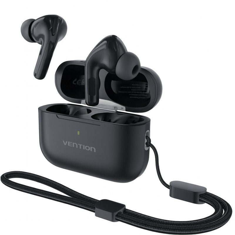 Auriculares Bluetooth Vention Echo Lite E11 Pro con estuche de carga/ Negros 6922794793361 NBVB0-PRO VEN-AUR ECHO LITE E11 PR BK Auriculares Bluetooth Vention Echo Lite E11 Pro con estuche de carga/ Negros 6922794793361 NBVB0-PRO VEN-AUR ECHO LITE E11 PR BK