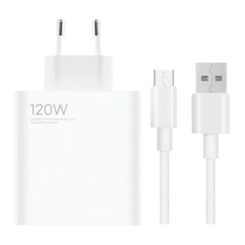 CARGADOR XIAOMI 120W HYPER CHARGING COMBO (TYPE-A) EU 6941812714638 P/N: BHR9462EU | Ref. Artículo: BHR6034EU CARGADOR XIAOMI 120W HYPER CHARGING COMBO (TYPE-A) EU 6941812714638 P/N: BHR9462EU | Ref. Artículo: BHR6034EU