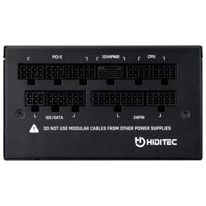 Fuente de Alimentación Hiditec GDX750 V2/ 750W/ Ventilador 14cm/ ATX 3.0/ PCIe 5.0/ 80 Plus Gold - Imagen 4