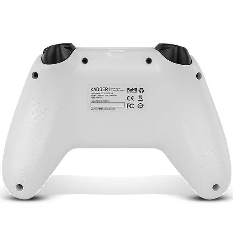 Gamepad Krom Kadoer Inalámbrico/ Blanco - Imagen 4