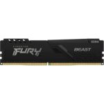 Memoria RAM Kingston FURY Beast 16GB/ DDR4/ 3200MHz/ 1.35V/ CL16/ DIMM 740617319859 KF432C16BB/16 KIN-FB KF432C16BB 16