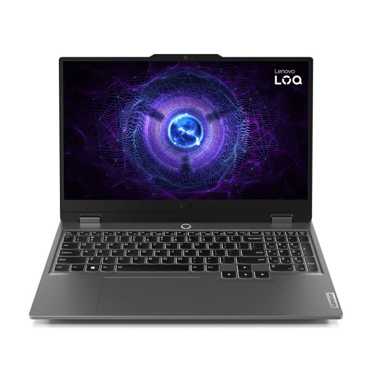 PORTATIL LENOVO LOQ 15IAX9 i5-12450HX 24GB 512GB RTX3050 15
