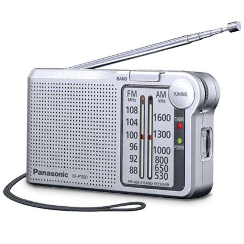 Radio Portátil Panasonic RF-P150D/ con Batería/ a Pilas/ Plateada 5025232863464 RF-P150DEGS PAN-RADIO RF-P150DEGS