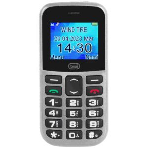 TELEFONO TREVI MAX 20 SENIOR PHONE BIG BUTTON FUNCION S.O.S. SILVER 8011000039404 0MAX2006