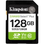 Tarjeta de Memoria Kingston CANVAS Select Plus 128GB SD XC/ Clase 10/ 150MBs 740617348286 SDS3/128GB KIN-SD SDS3 128GB