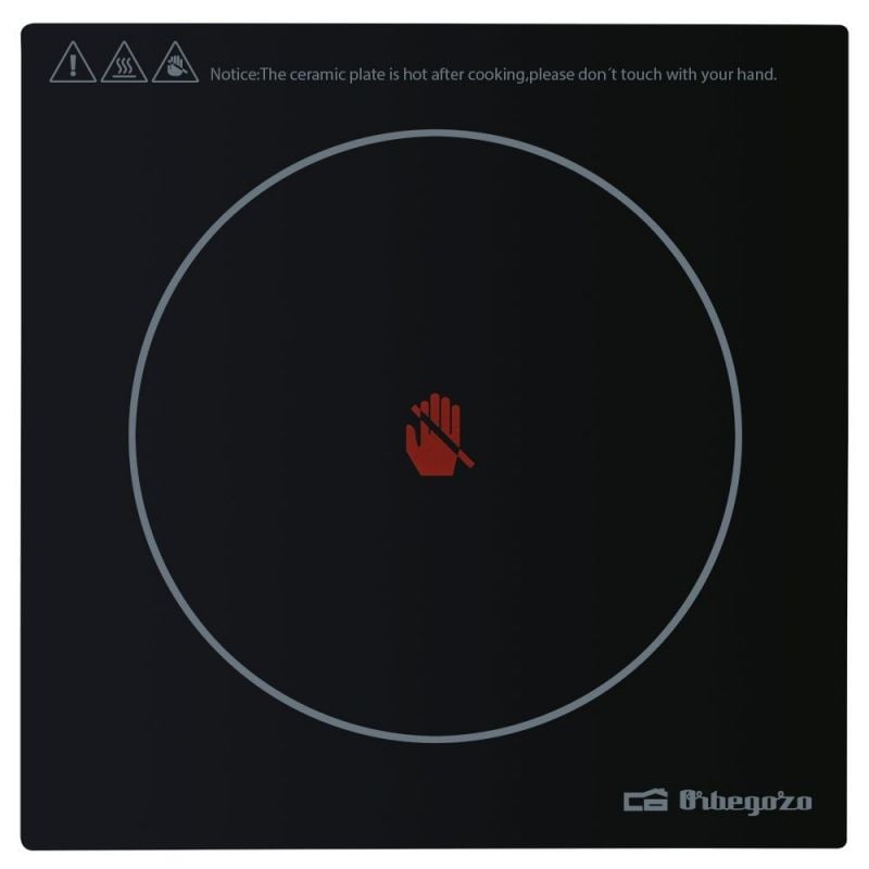 Vitrocerámica Orbegozo PCE 5000/ 1 placa 205mm/ 2000W - Imagen 2