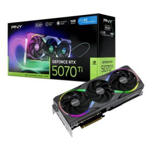 0751492797021 | P/N: VCG5071T16TFXXPB1-O | Cod. Artículo: DSP0000031511 Tarjeta grafica pny rtx 5070 ti plus tepic - x 16gb gddr7 rgb