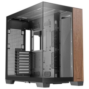 0761345100793 | P/N: 761345100793 | Cod. Artículo: DSP0000026839 Caja ordenador gaming antec fishtank c8 wood e - atx cristal templado negro