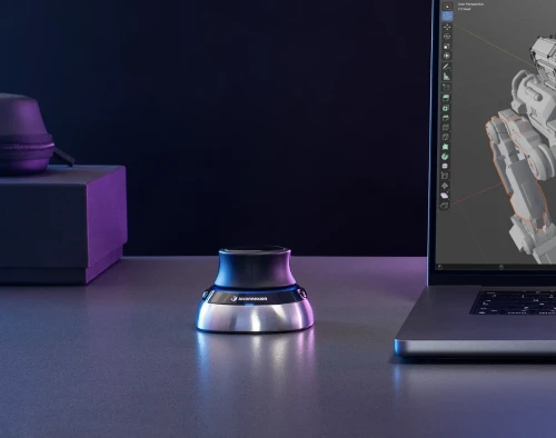 3Dconnexion SpaceMouse ratón Oficina RF Wireless + Bluetooth + USB Type-A 6DoF - Imagen 3