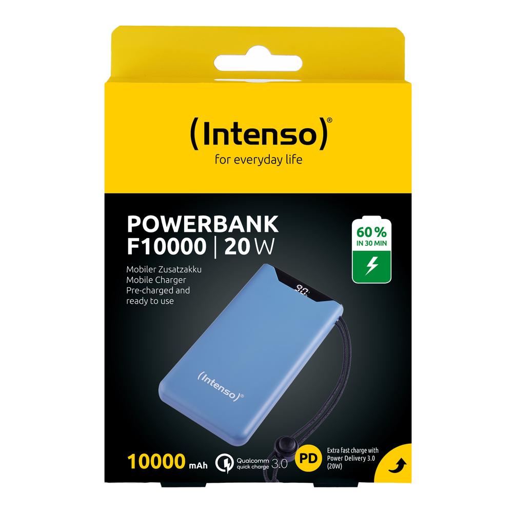 Powerbank intenso f10000 azul 10000 mah - Imagen 3