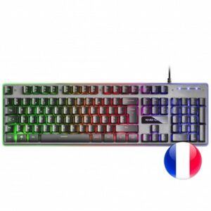 4710562758924 | P/N: MK220FR | Cod. Artículo: DSP0000008826 Teclado mars gaming mk220 rgb mecanico frances