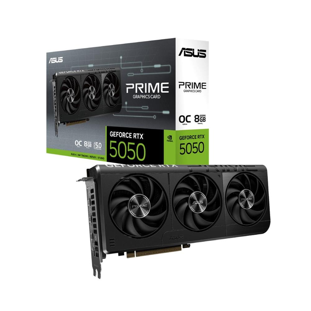 4711636177382 | P/N: 90YV0N70-M0NA00 | Cod. Artículo: MGS0000030155 Tarjeta graficas asus prime rtx 5050 8gb gddr6 - 3x dp - 1x hdmi pci express 5.0
