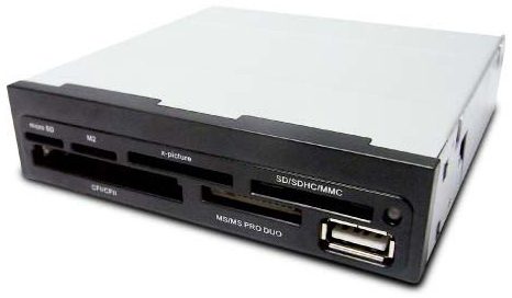 4714379230048 | P/N: CRCOOCR4002L | Cod. Artículo: MGS0000007364 Lector tarjetas memoria y usb coolbox cr400 3.5'' interno