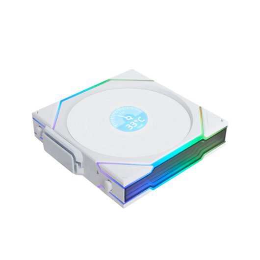 4718466017246 | P/N: G99.12TL1W1W.00 | Cod. Artículo: DSP0000029908 Ventilador caja gaming lian li g99.12tl1w1w.00 argb 120mm