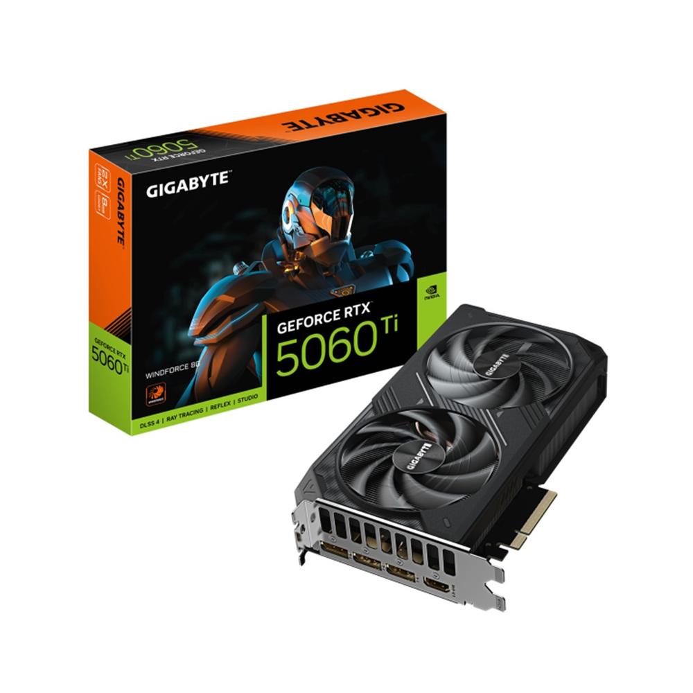 4719331356316 | P/N: GV-N506TWF2-8GD | Cod. Artículo: DSP0000032255 Tarjeta grafica gigabyte rtx 5060 ti 8gb gddr7