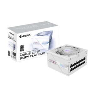 4719331554392 | P/N: 28200-AE85W-1CEUR | Cod. Artículo: DSP0000034991 Fuente alimentacion gigabyte platinium aorus elite ice gaming atx 850w blanca