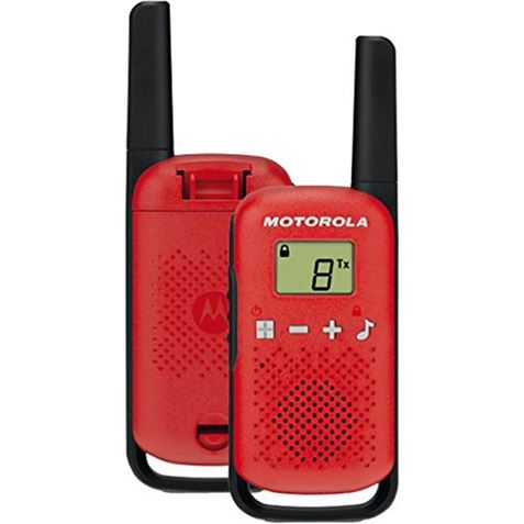 Walkie talkie motorola tlkr - t42 red packs 2 pmr446 - 8km - 16canales - 500mw - clip cinturon - Imagen 3