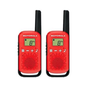 5031753007492 | P/N: B4P00811RDKMAW | Cod. Artículo: DSP0000006838 Walkie talkie motorola tlkr - t42 red packs 2 pmr446 - 8km - 16canales - 500mw - clip cinturon