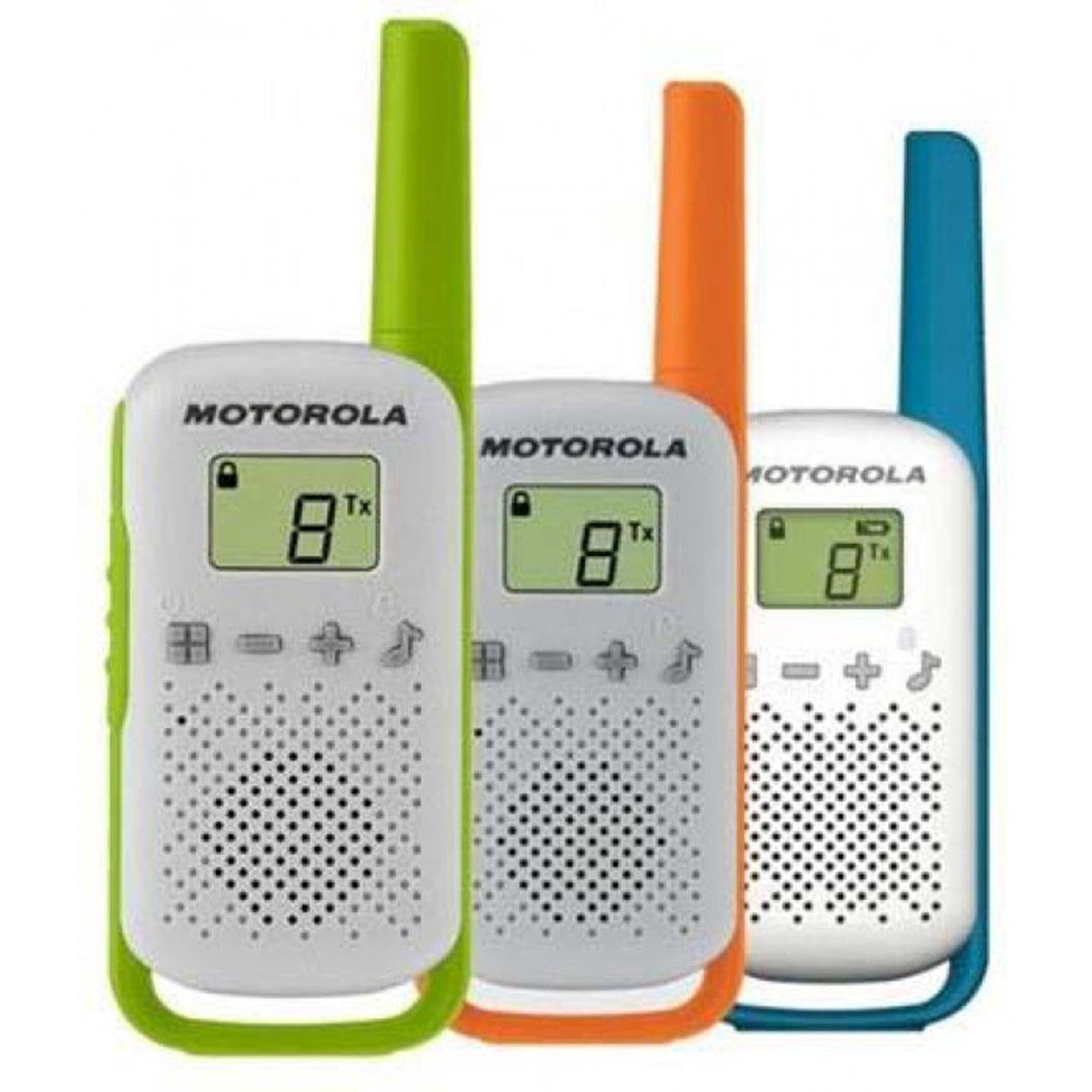 Walkie talkie motorola tlkr - t42 packs 3 pmr446 - 8km - 16canales - 500mw - clip cinturon - Imagen 2