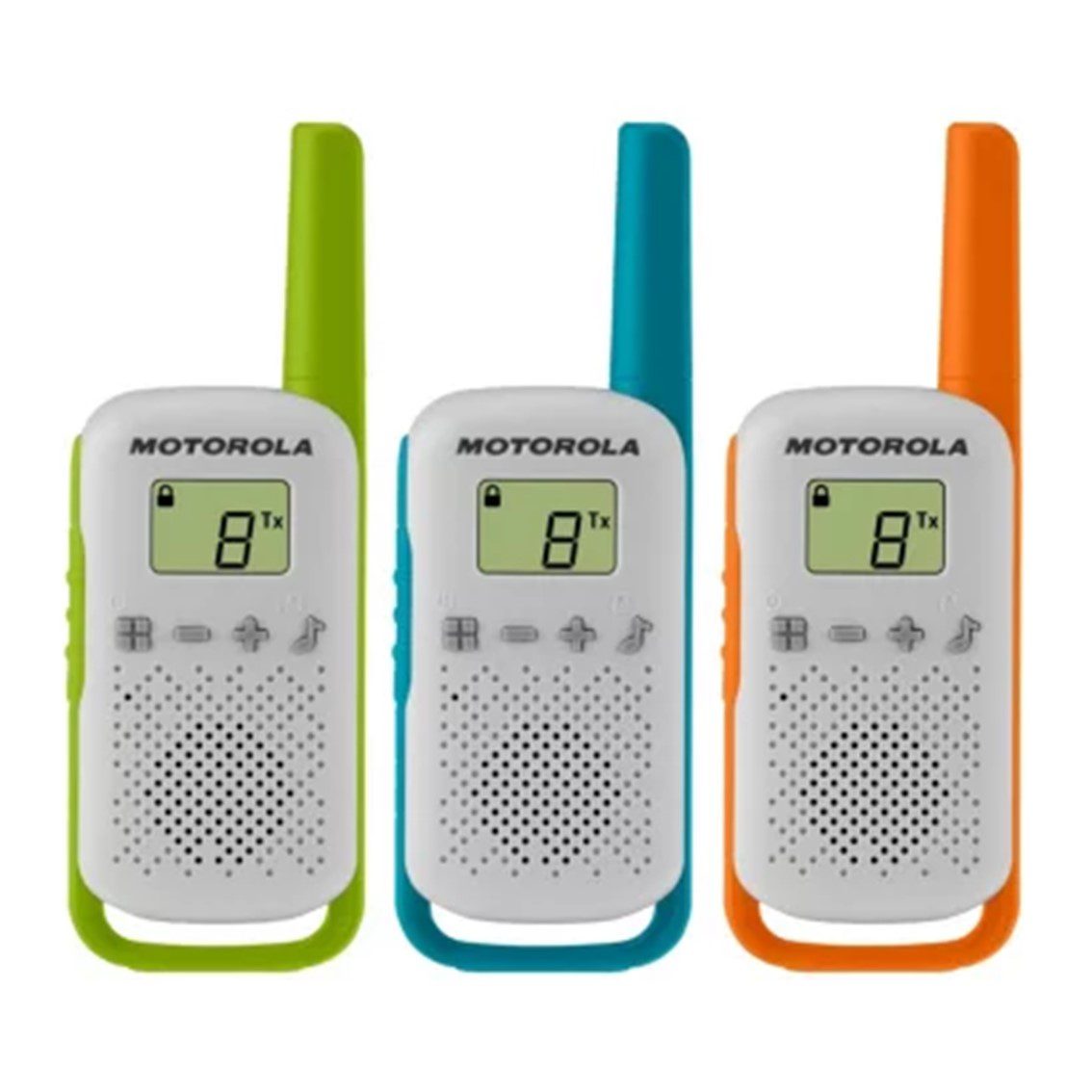 Walkie talkie motorola tlkr - t42 packs 3 pmr446 - 8km - 16canales - 500mw - clip cinturon - Imagen 3