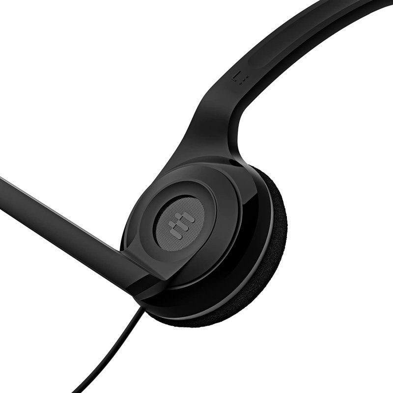 Auriculares epos sennheiser estereo con microfono negros pc 3 chat - Imagen 7
