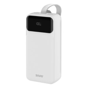 5901986049746 POWERBANK SAVIO 30000MAH BA-11 WHITE BA-11 A0058590 savio Accesorios Telefonía BA-11
