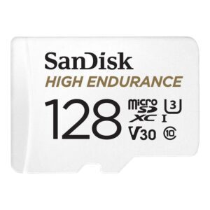 619659173104 | P/N: SDSQQNR-128G-GN6IA | Cod. Artículo: DSP0000032942 Tarjeta memoria micro secure digital sdxc sandisk high endurance - 128gb - clase 10 - sdxc