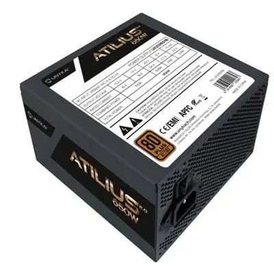 Fuente alimentacion unykach gaming atilius 2.0 black 650w atx 80+ bronze - Imagen 3