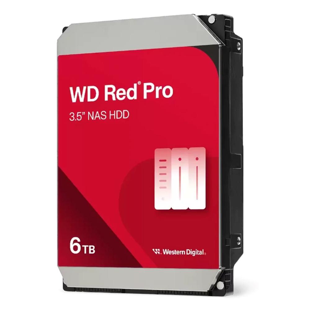 718037902821 | P/N: WD6005FFBX | Cod. Artículo: DSP0000027073 Disco wd red pro 6tb sata6 256mb